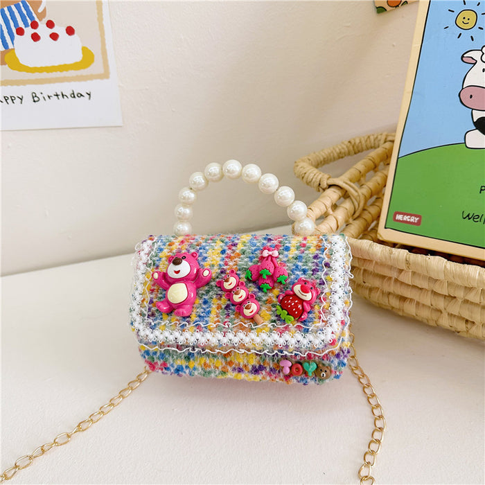 Wholesale Children's Chain Bags Shoulder Bags JDC-SD-GSAT004