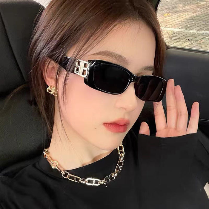 Wholesale Wholesale Double B Sunglasses Women's Retro Cat's Eye