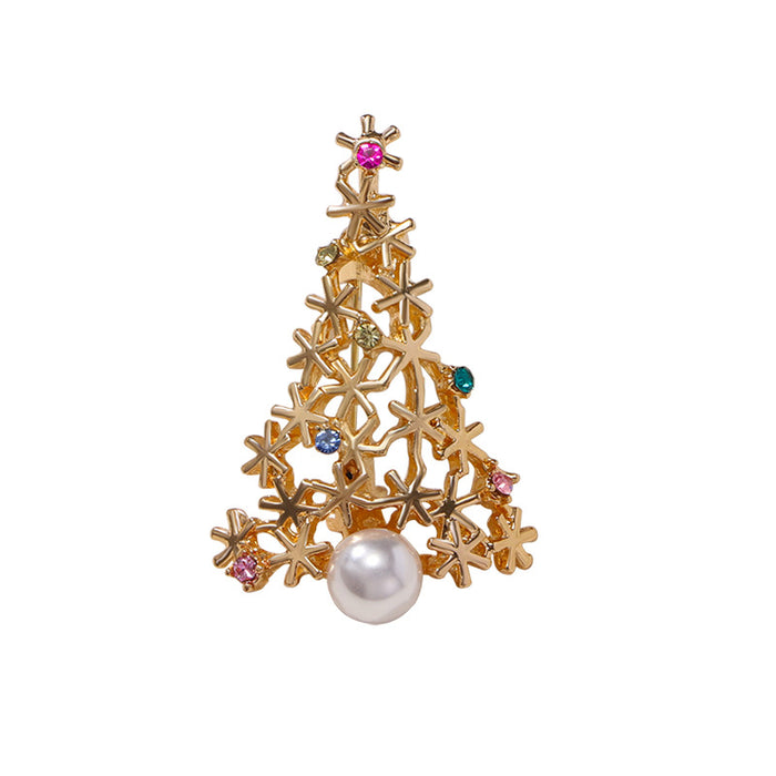Wholesale Christmas Bells Brooch Pin Zinc Alloy Chic Decorative Accessory Holiday Gift Idea For Party And Boutique Resale