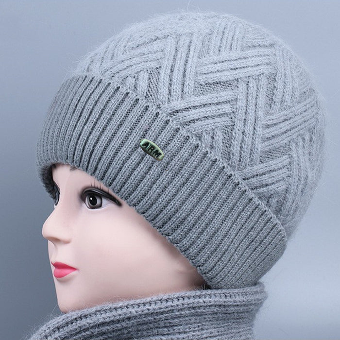 Wholesale Plush Warm Knitted Hat JDC-HT-PX013