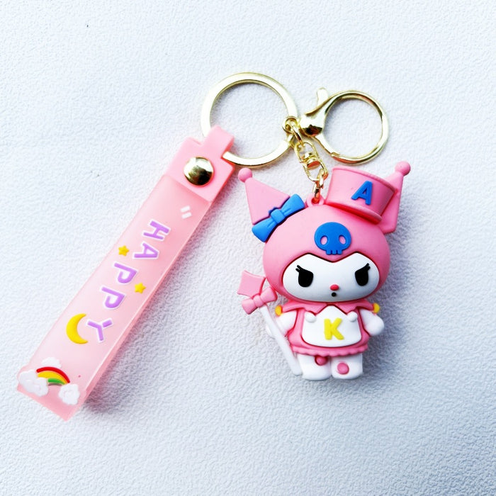 Wholesale PVC Cartoon Doll Keychain JDC-KC-WuYi269