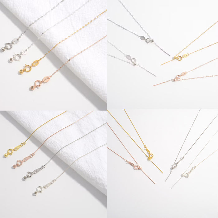 Wholesale Simple and versatile chain lock bone chain DIY bead pendant for women with universal needle adjustment