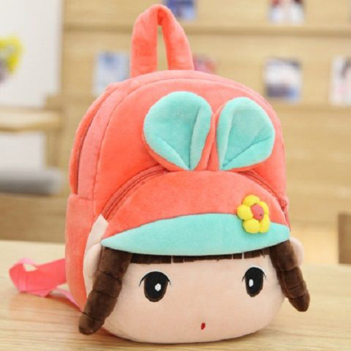 Wholesale Baby Schoolbag 1-6 Years Old Kindergarten Cute Girls Boys Cartoon Shoulder Backpack