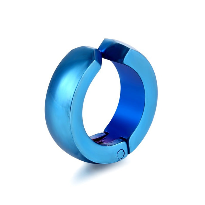 Wholesale Titanium steel ear clip without ear holes, trendy style ear buckle