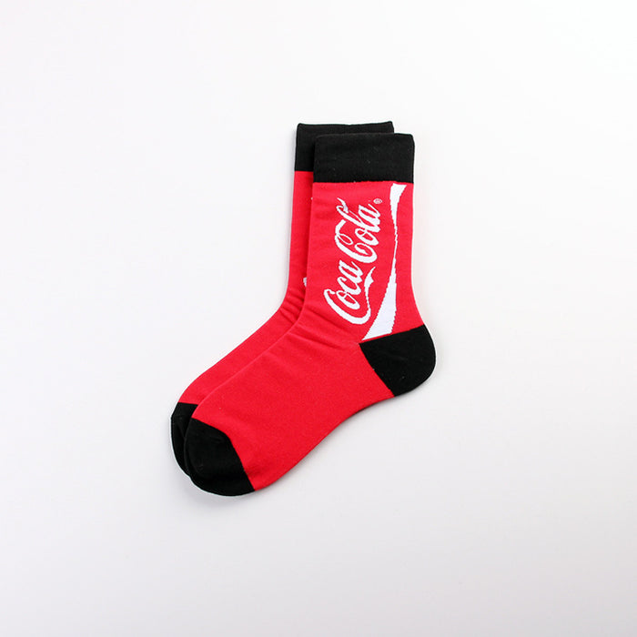 Wholesale Cartoon Polyester Mid Tube Socks (F) JDC-SK-JieQ001