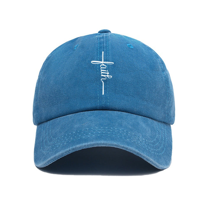 Wholesale Retro washed baseball cap, outdoor sun protection soft top hat