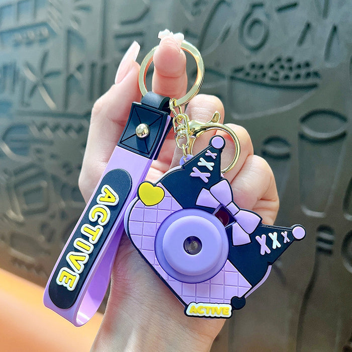 Wholesale Creative Cartoon Plastic Camera Keychain（S） JDC-KC-YanG042