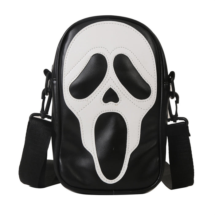 Wholesale Halloween Skull PU Messenger Bag JDC-SD-Wangp005