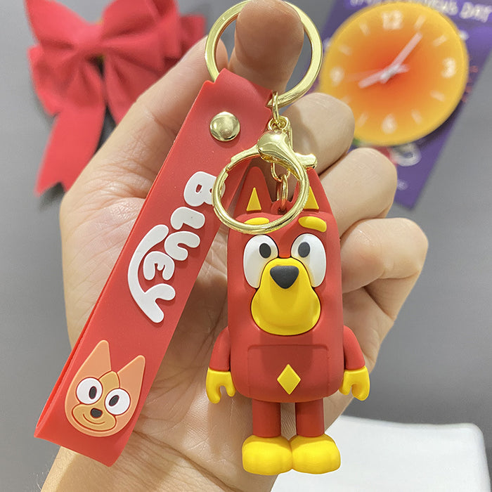 Wholesale PVC Cartoon Doll Keychain JDC-KC-WuYi135