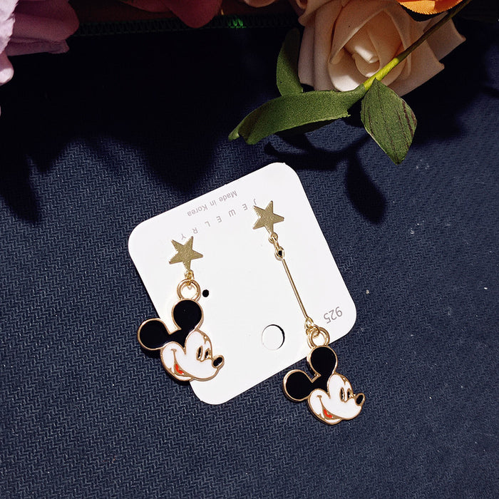 Wholesale Cute Cartoon Alloy Earrings JDC-ES-Xiaox008