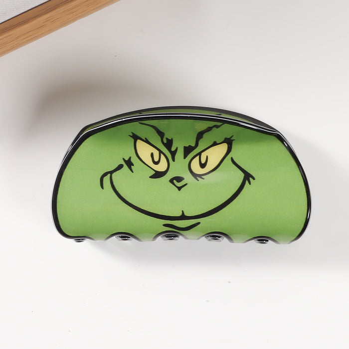 Wholesale Cute Christmas Claus Jewelry Headwear Grab Clip Hairpin