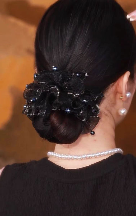 Wholesale Extra Large High Elasticity Fluffy Hair Scrunchies