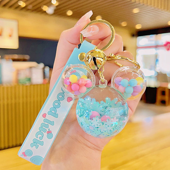 Wholesale Cartoon Quicksand Bottle Keychain JDC-KC-YDao093
