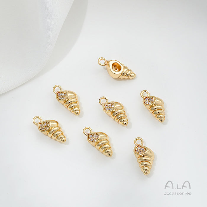 Wholesale Gold pendant, handmade bracelet, ear jewelry, pendant accessories