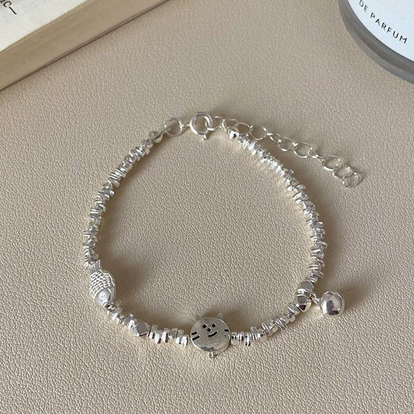 Wholesale Broken silver bracelet with a new niche design, stylish and lightweight, paired with accessories