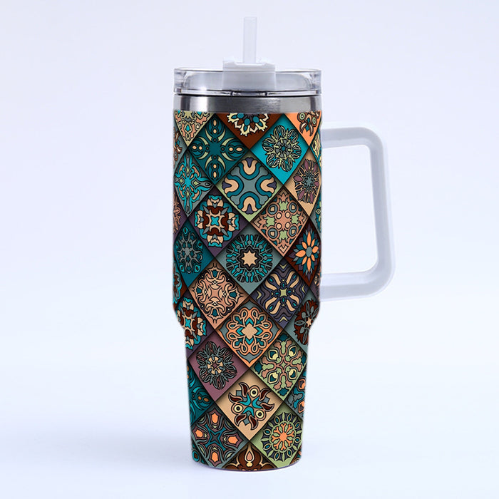 Wholesale North American Indian element 40oz car cup new ice bully cup