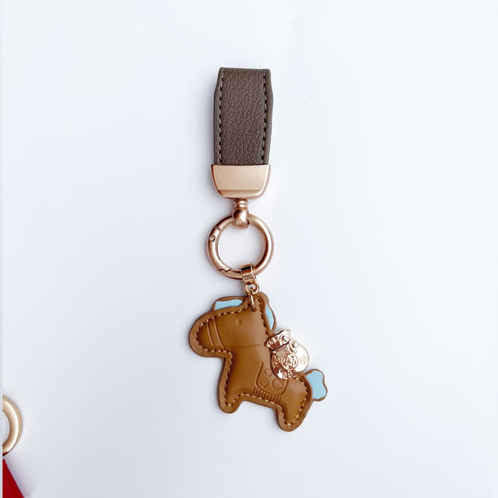 Wholesale leather keychain pendant