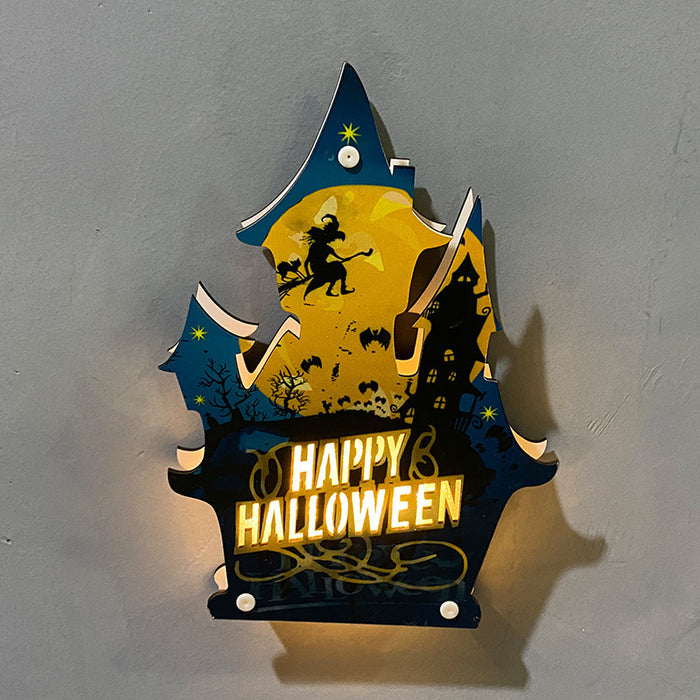 Wholesale New PVC Halloween Party Door Plate Decorations JDC-OS-YFT005