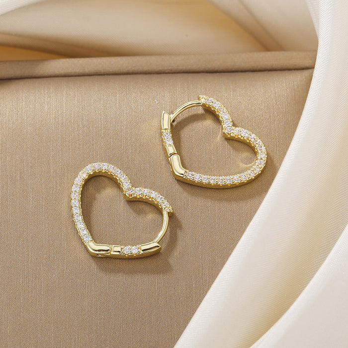 Wholesale Heart-shaped earrings for women