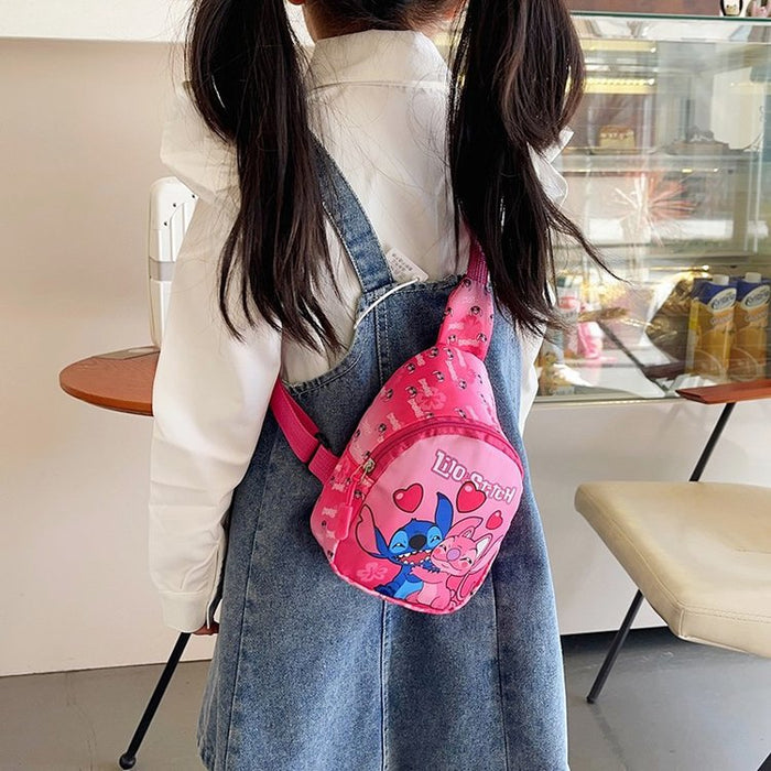 Wholesale Cartoon children's bag, fashionable and casual crossbody bag, zero wallet