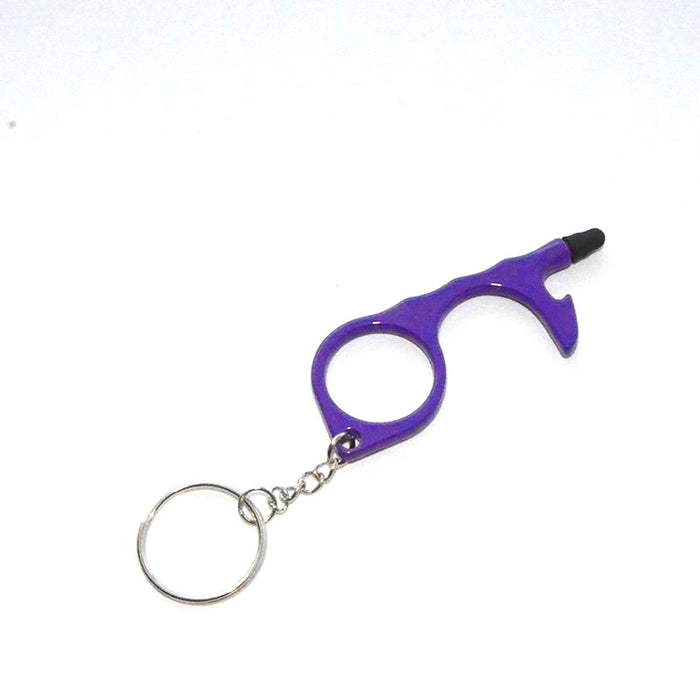 Wholesale Alloy Touch Screen Contactless Multifunctional Keychain JDC-KC-KB004