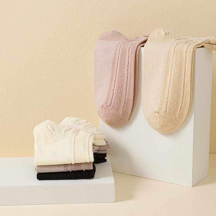 Wholesale Socks Short Socks Thin Breathable Shallow Mouth Cute Student Short Tube Breathable