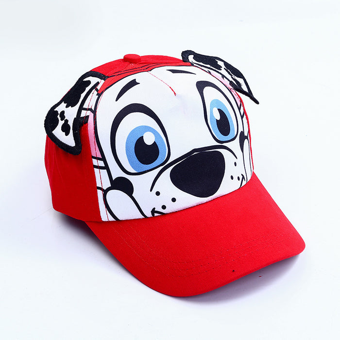 Wholesale Dog Ears Cartoon Sunscreen Breathable Children's Cotton Baseball Cap JDC-FH-XinKuan001