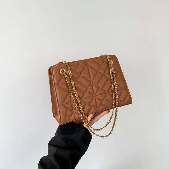 Wholesale New popular casual crossbody bag, simple and fashionable commuting shoulder bag, simple and fashionable small square bag