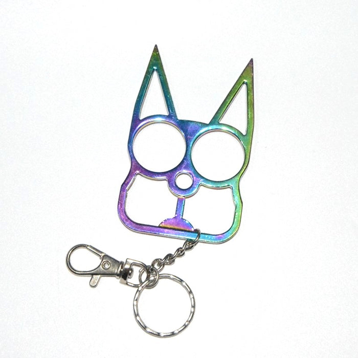 Wholesale Aluminum Alloy Multifunctional Finger Keychain JDC-KC-KB019