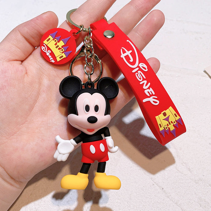 Wholesale Cartoon Silicone Doll Keychain JDC-KC-QiChao022