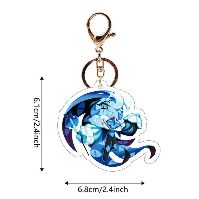 Wholesale  Cookie Game Surrounding Acrylic Keychain Pendant