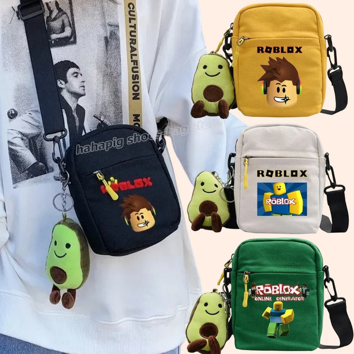 Wholesale Canvas Small Square Bag Cute Bag Fun and Cute