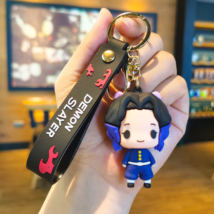 Wholesale Cartoon Doll Rubber Keychain JDC-KC-Tingm022