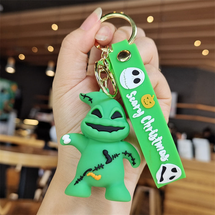 Wholesale Cartoon Doll Silicone Keychain JDC-KC-SuCheng004