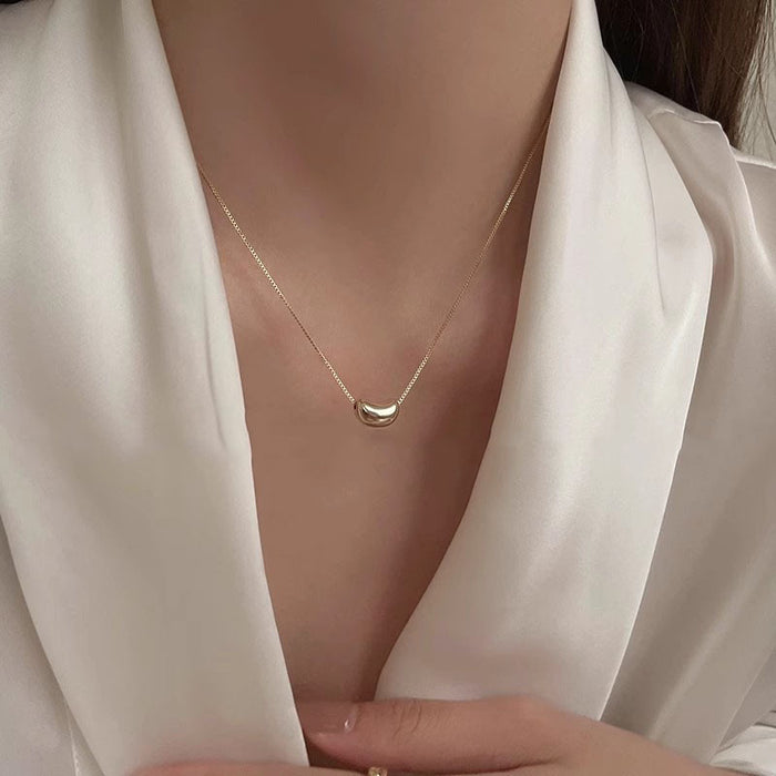 Wholesale S925 Silver  Necklace Women's  Clavicle Chain choker necklace