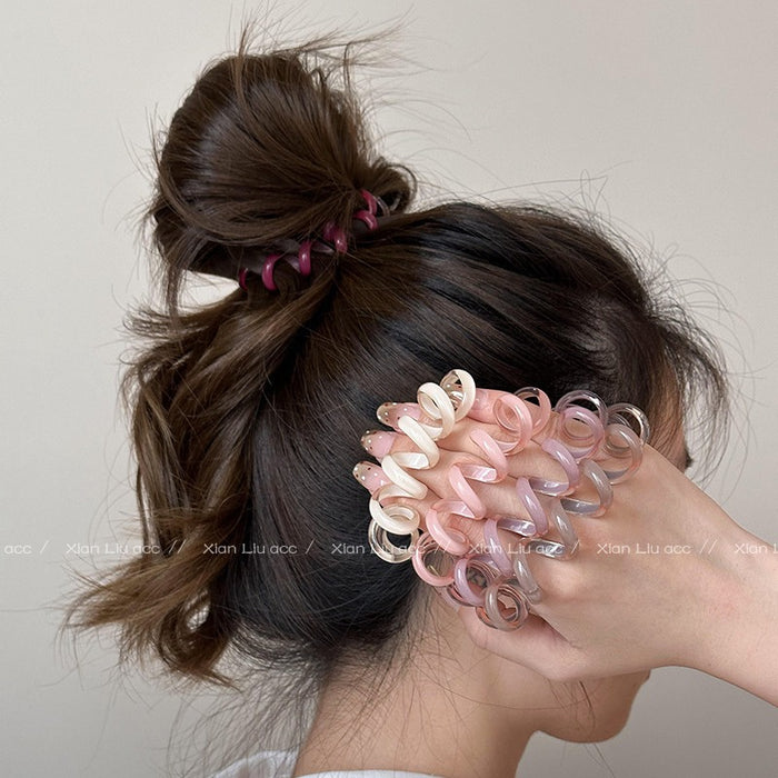 Wholesale Sweet headband, tie hair rope, simple and traceless headband, no damage to hair, high elasticity hair accessory, headband