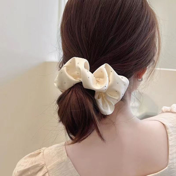 Wholesale Floral Satin Fabric Hairband JDC-HS-Suim003