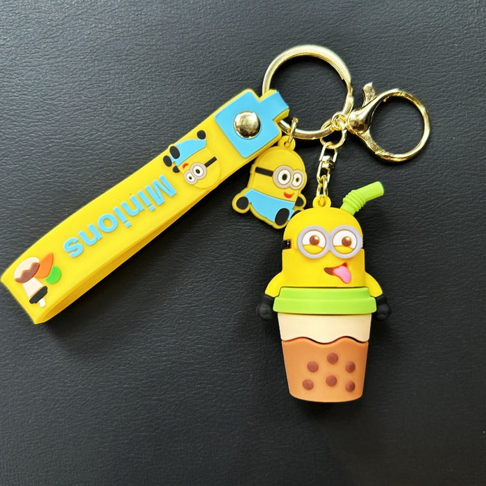 Wholesale PVC Cartoon Doll Keychain JDC-KC-WuYi039