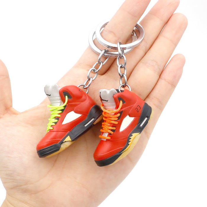 Wholesale PVC Shoe Model Keychain JDC-KC-QLPing003