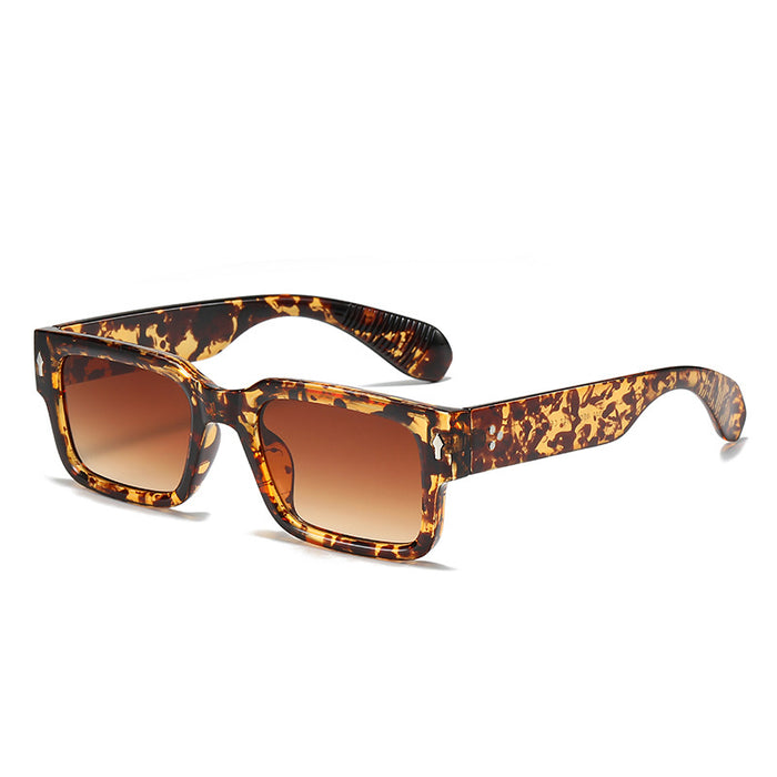 Wholesale  color matching box sunglasses sun protection personalized sunglasses rivet sunglasses