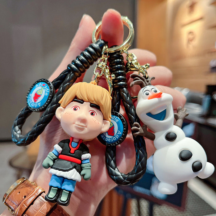 Wholesale  Cute Cartoon  Doll Car Keychain Pendant