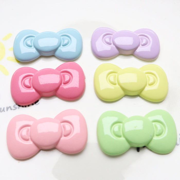 Wholesale Cartoon Bow Acrylic DIY Accessories JDC-FK-YaoL004