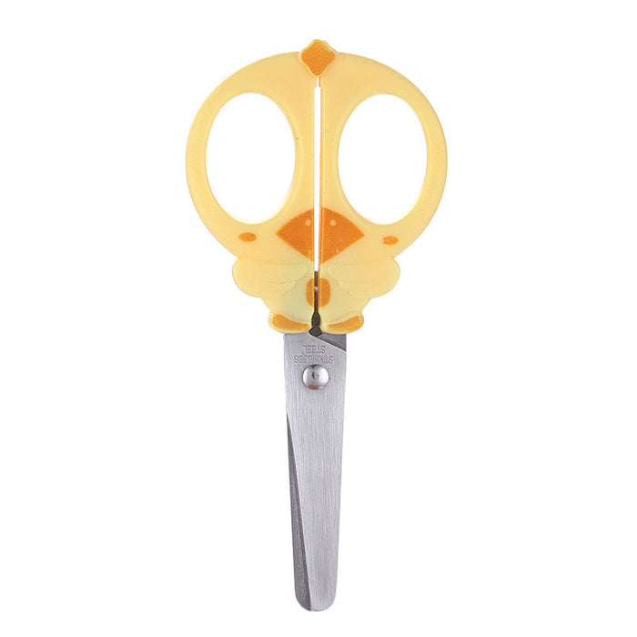 Wholesale Stainless steel scissors children' s handmade scissors animal cartoon animal scissors household scissors