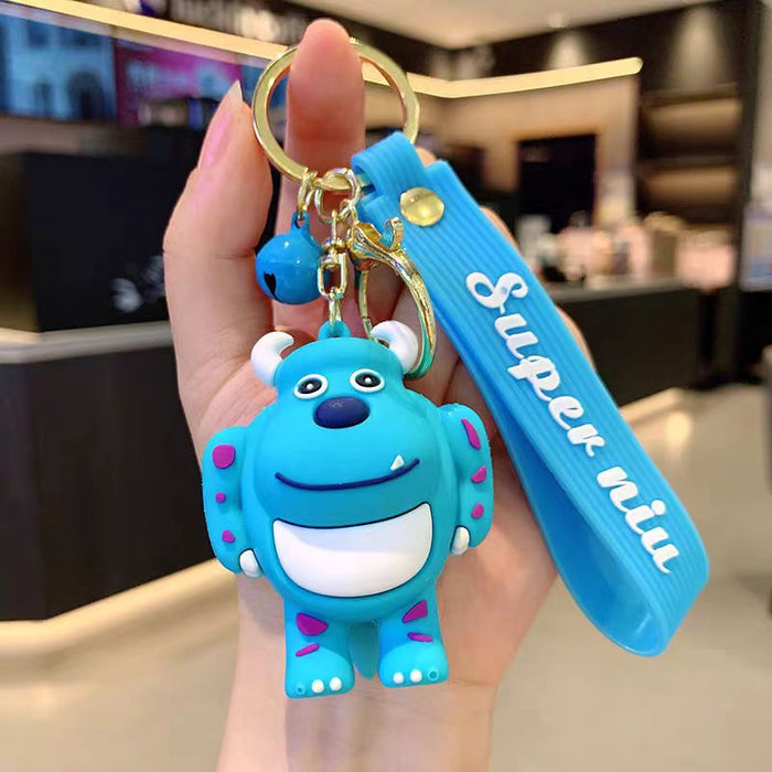 Wholesale Cartoon Doll Silicone Keychain JDC-KC-HongSheng002