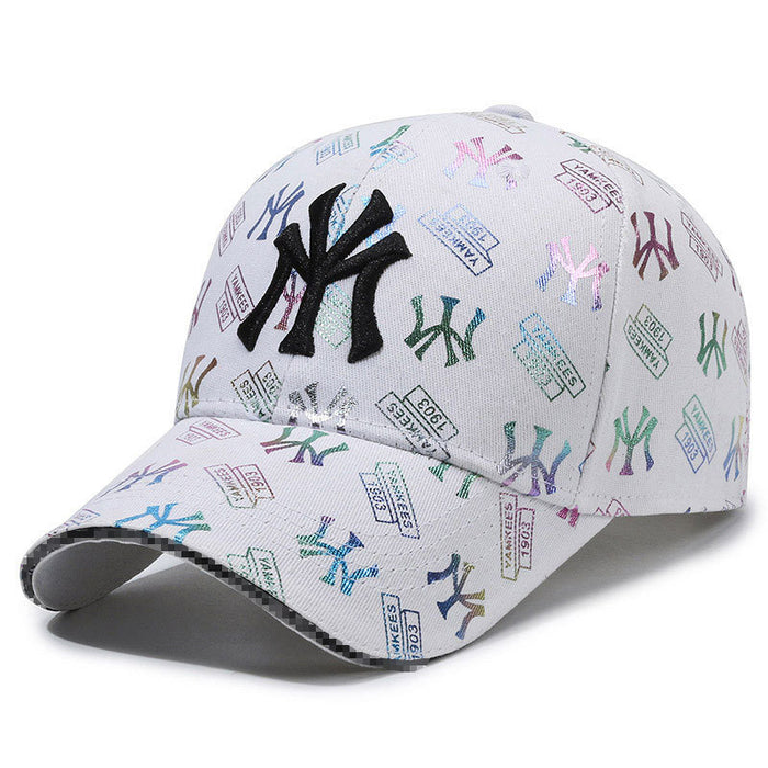 Wholesale Fashionable brand hat women's summer big brim baseball cap men's fashion deepened embroidered 2024 new big head circumference cap