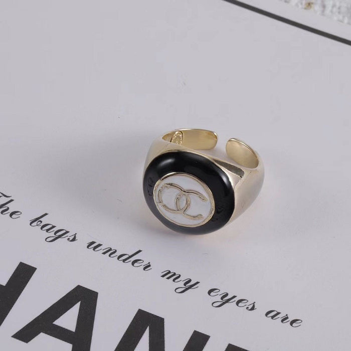 Wholesale Adjustable open ring design brass material ring