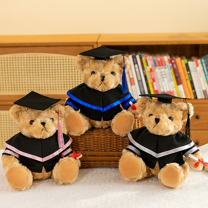 Wholesale Graduation Doll Bear Bachelor Doll JDC-DO-MW017