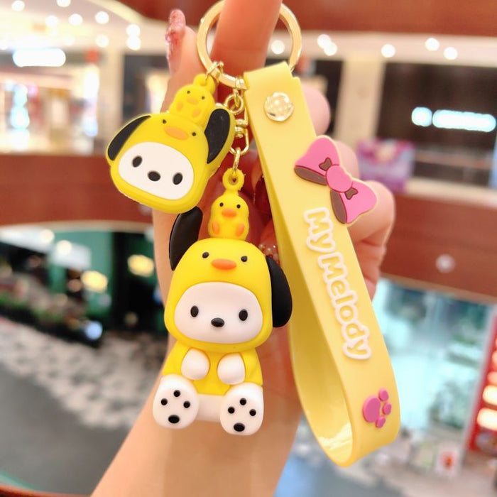 Wholesale PVC Cartoon Doll Keychain JDC-KC-ShuoT026