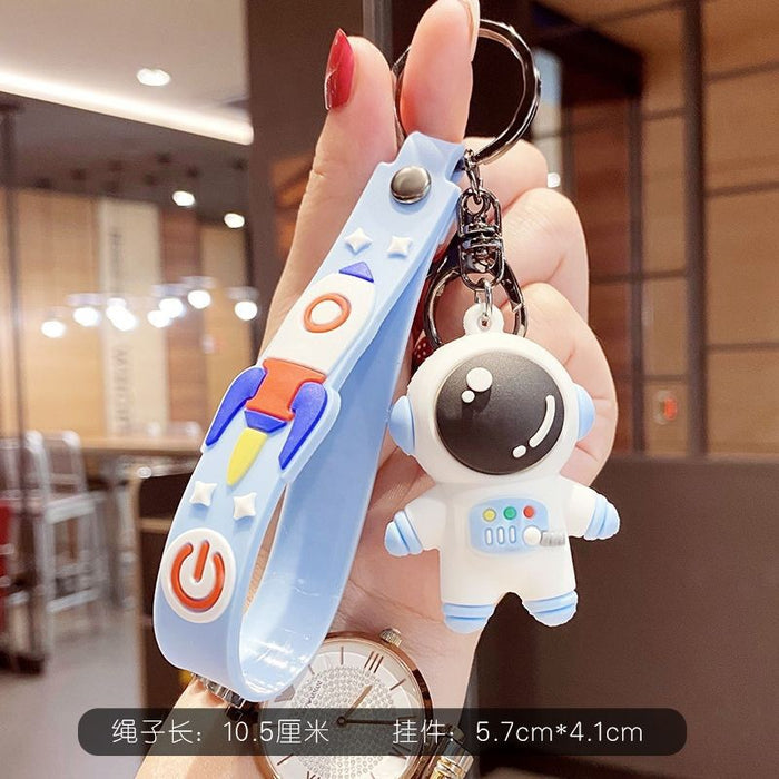 Wholesale Cute Cartoon Astronaut Couple Keychain JDC-KC-TTY001