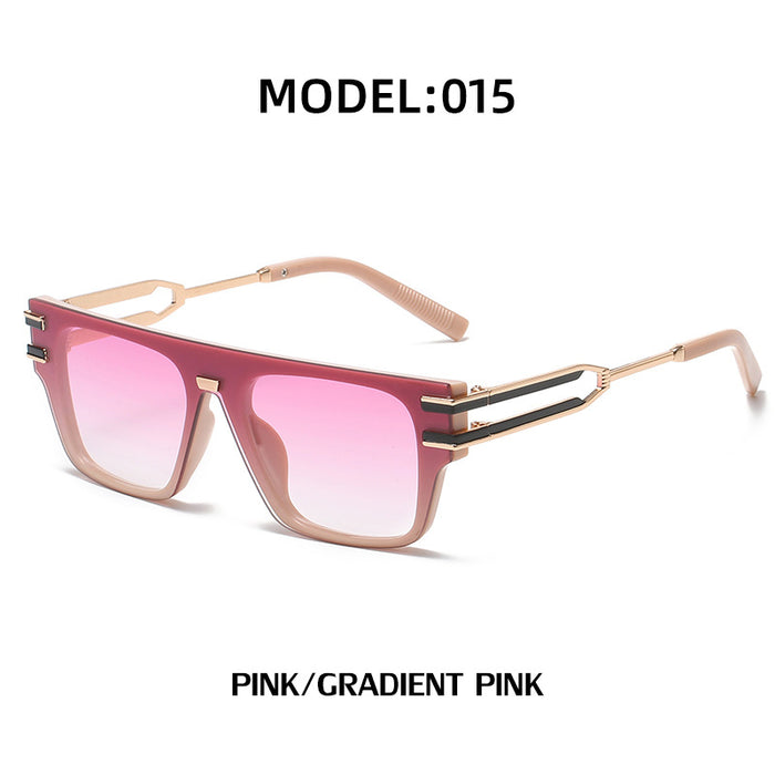 Wholesale Frameless cut-edge square sunglasses men's  sunglasses women's glasses